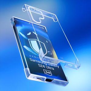 3mk Just20g Clear Case Suojakuori Samsung Galaxy S24 Ultra:lle - läpinäkyvä