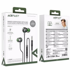 Acefast L4 Kuulokkeet 3.5mm Musta