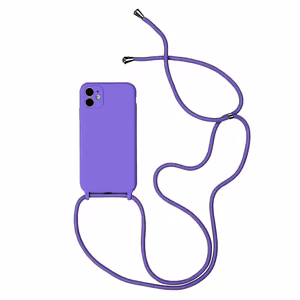 Strap Silikoni Suojakuori iPhone 11 Pro:lle - violetti