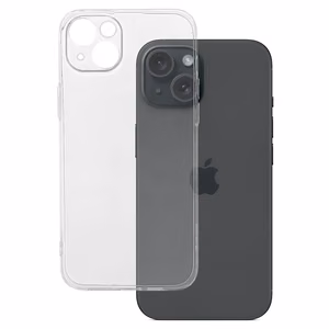 Ultra Clear 1mm Suojakuori iPhone 15:lle - läpinäkyvä