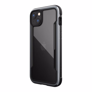 Raptic X-Doria Shield kotelo iPhone 14 Plus panssaroitu suojus musta