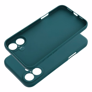 Matta tummanvihreä Suojakuori iPhone 16 PLUS:lle