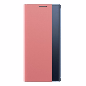 Sleep Case Kirjahylly Tyyppi Kotelo Smart ikkuna iPhone 13 Pro vaaleanpunainen vaaleanpunainen