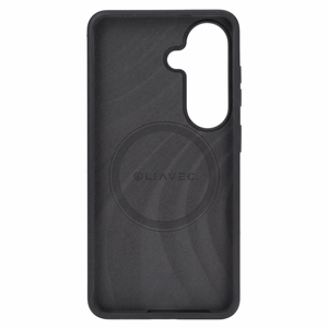 Liavec Silky suojakuori metallisella kamerakehyksellä Samsung Galaxy S26 Plus -puhelimelle musta