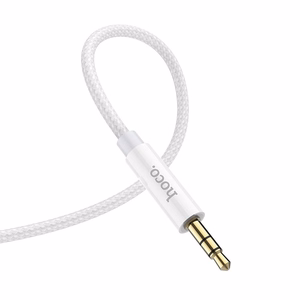 Hoco AUX-kaapeli Jack 3,5mm – Jack 3,5mm 1m UPA19 hopeinen