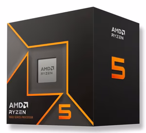 AMD Ryzen 5 R5-9600 Pöytätietokoneen Suoritin 3800MHz 6 Ydintä 32MB AM5 65W BOX