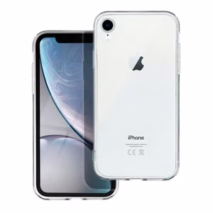 Läpinäkyvä Suojakuori iPhone XR:lle 2 mm (kameransuoja)
