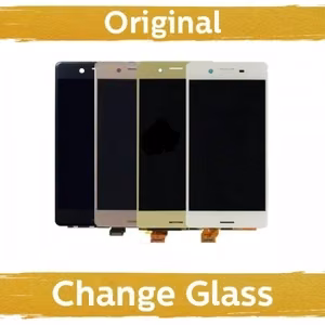 LCD-näyttö yhteensopiva Sony Xperia X F5121 / F5122 valkoinen (uusittu: Kiina)
