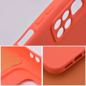 Silikoninen suojakuori Xiaomi Redmi Note 13 5G persikka