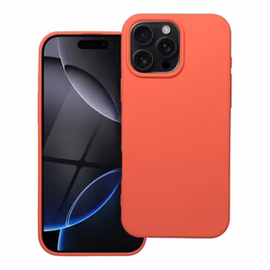 Silikoninen suojakuori iPhone 16 PRO MAX:lle persikka