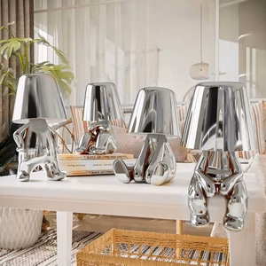 Night lamp Silver Man design A