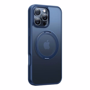 Torras Ostand Pro kotelo iPhone 16 ProMax (sininen)