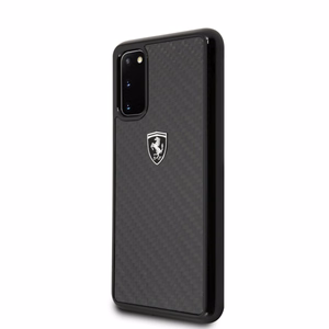 Ferrari Hardcase FEHCAHCS62BK S20 G980 musta/musta Carbon Heritage -hiiliperintö