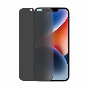 PanzerGlass Ultra-Wide Fit karkaistu antibakteerinen yksityisyyslasi iPhone 14/13 Pro/13