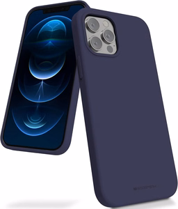 Mercury Silicone Suojakuori Samsung S25 Ultra tummansininen