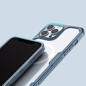 Nillkin Nature Pro -magneettinen panssarikotelo MagSafe iPhone 15 Pro - valkoinen