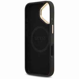 Guess 4G Logo Plate MagSafe -suojakuori iPhone 17 - musta