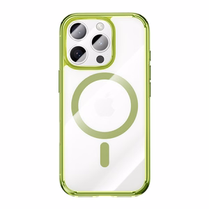 Benks Magnetic Lucent Pro -suojakuori iPhone 16 Prolle vihreä