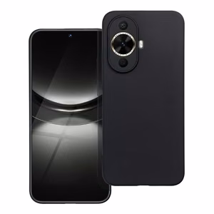 Matta musta Suojakuori Huawei Nova 12s:lle