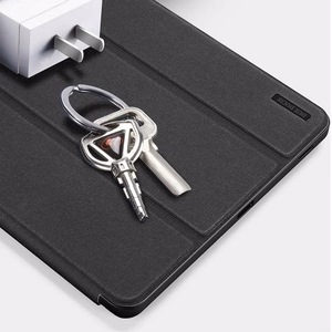 DUX DUCIS DOMO taittuva suojakuori kynäsäilytystilalla Samsung Tab S9 FE/S10 FE:lle musta