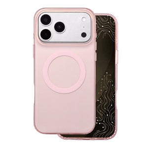 Tecto Shield Mistiq Mag suojakuori iPhone 17 Pro Max 6,9" / 18 Pro Max 6,9"-mallille, vaaleanpunainen