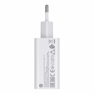 XIAOMI original charger USB A QC3.0 3A 67W MDY-12-EH white bulk