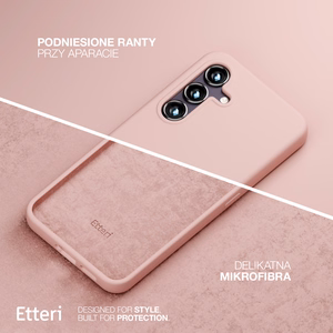 Etteri Silicone Mag -suojakuori Samsung Galaxy S26 vaaleanpunainen
