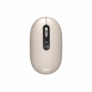 PORT CONNECT Mouse PURE MAC Wireless Bluetooth Beige Perle