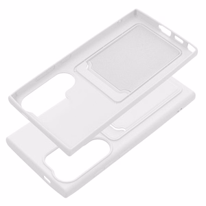 Suojakuori Samsung S24 ULTRA:lle Card Case valkoinen