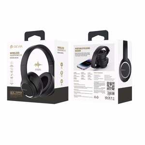 Devia Bluetooth-kuulokkeet Kintone musta