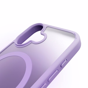 Puro Gradient TPU MagSafe -yhteensopiva Suojakuori iPhone 17:lle - violetti