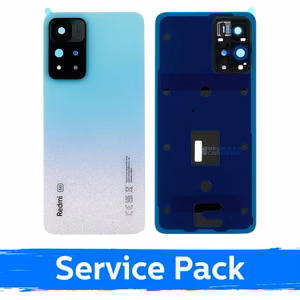 Back Cover Compatible With Xiaomi Redmi Note 11 Pro+ 5G (11 Pro Plus 5G) / Blue / (Service Pack)