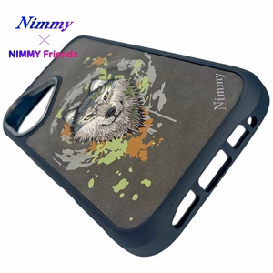 Nimmy Wilk MagSafe Suojakuori iPhone 16:lle - tummanharmaa