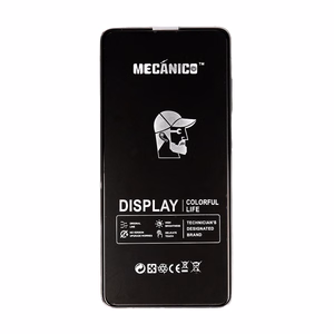 Mecanico LCD Näyttö T2O Samsung Galaxy A72 4G:lle musta kehyksellä