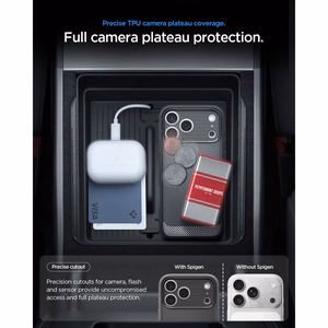 Spigen Rugged Armor MagSafe -suojakuori iPhone 17 Pro Max / 18 Pro Max -malleille, mattamusta