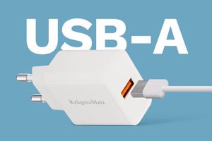 Kruger&Matz-verkkolaturi Quick Charge -toiminnolla