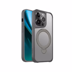 Etteri Matte Mag Ring kuori iPhone 14 Pro 6,1 harmaa