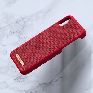 Nordic Elements Saeson Idun suojakuori laitteelle iPhone XS / X, punainen