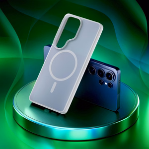 3mk Smoke MagCase -suojakuori Samsung Galaxy S26 Ultra -puhelimelle - valkoinen