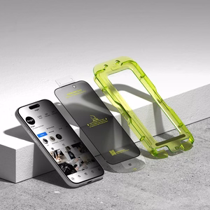 Ringke Easy Slide 2-pack Privacy Glass for iPhone 17 Pro - Black