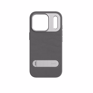 Moshi Kameleon MagSafe suojakuori iPhone 17 Pro -laitteelle, jalustatoiminnolla, Midnight Gray -värinen
