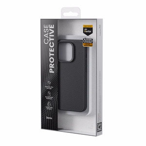 Benks Magnetic Hybrid Armor Pro Kevlar Suojakuori Metal Frame 600D iPhone 15 Plus:lle musta
