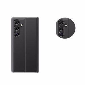 New Sleep Case Suojakuori Xiaomi Redmi Note 12 5G / Poco X5 5G:lle kippujalustan kanssa musta