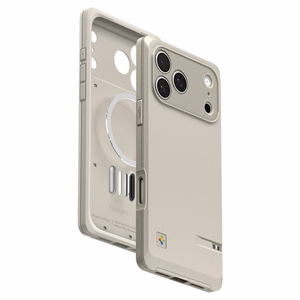 Spigen Classic LS MagSafe -suojakuori iPhone 17 Pro:lle - beige