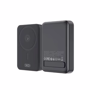 XO magneettinen varavirtalähde PR231 20W 10000mAh musta MagSafe-yhteensopiva