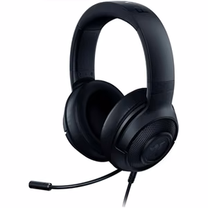 Razer Kraken X Lite RZ04-02950100-R381 – johdollinen korvat peittävä pelikuulokemikrofoni, musta