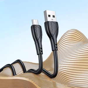 Borofone Kaapeli BX121 Energy - USB Micro USB - 2,4A 1 metri musta