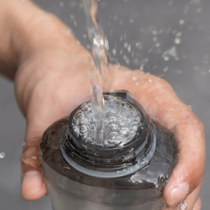 Rockbros 350017001 pehmeä juoksupullo, 500 ml – valkoinen