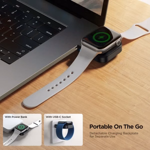 Joyroom JR-WQW03 Magneettinen laturi Apple Watch (musta)