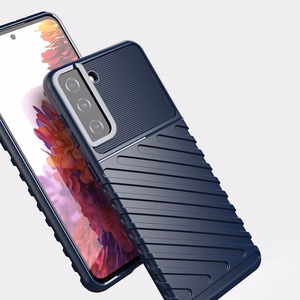 Thunder Case joustava panssarisuojus Samsung Galaxy S22 + (S22 Plus) sininen